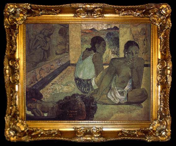 framed  Paul Gauguin Dream, ta009-2